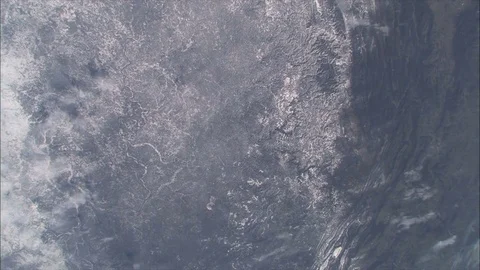 Overhead earth topography Video stock 74092200