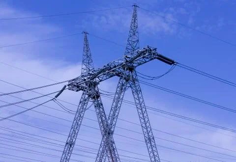 Overhead line Stock Photos