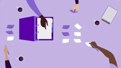 Overhead Planning Loop 4K 스톡 동영상 111572879