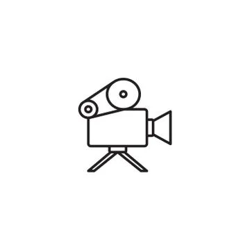 Overhead projector icon 스톡 일러스트