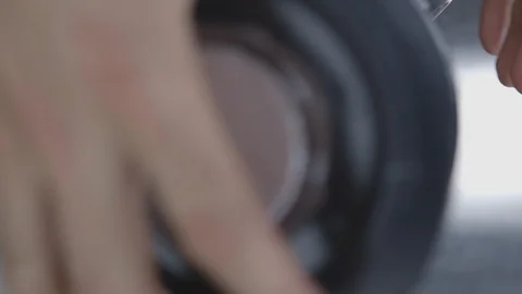 Overhead Shot Of Blender In Use 스톡 동영상 105332634