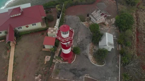Overhead shot of light house 動画素材 229744963