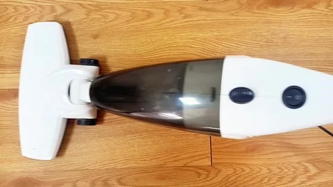 Overhead shot of a vacuum cleaner Stock Footage 291634864