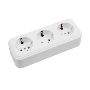 Overhead socket isolated Stock Photos