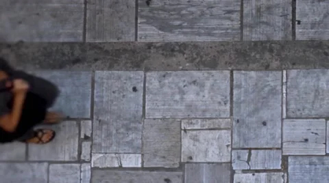 Overhead street view 動画素材 46050659