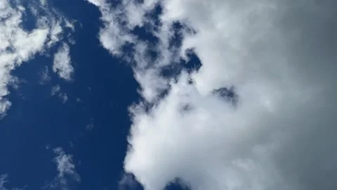 Overhead timelapse clouds Stock Footage 165083279
