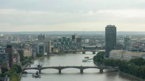 Overhead view of London Stock Photos