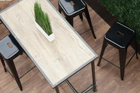 Overhead View of Table Stock Photos