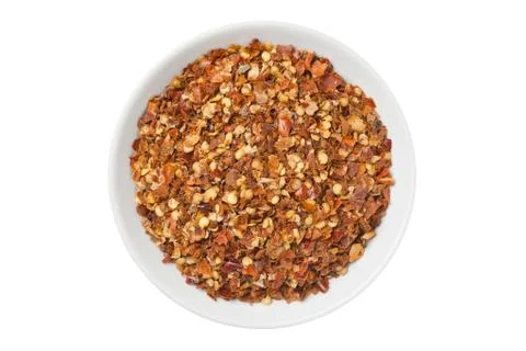 Overhead view of tea leaves Foto stock