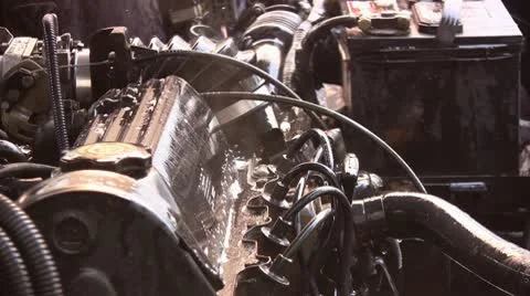 Overheated engine Stock-Footage 10568790