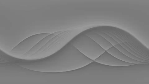 Overlaid Overlapping Grey Waves Dunes Shifting Frequency Mask 스톡 동영상 153935678