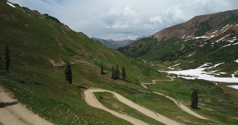 Overland route Stock Footage 121230892