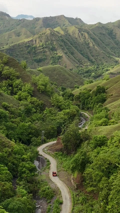 Overland Toraja Stock Footage 324425765