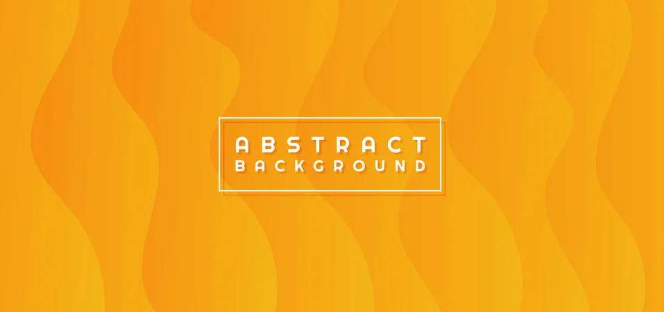 Overlap layer fluid wave shape design yellow color flow design Stock Illustration