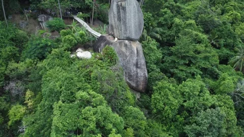 Overlap Stone on Koh Samui Stock-Footage 244899209