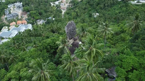 Overlap Stone on Koh Samui Stock-Footage 244899246