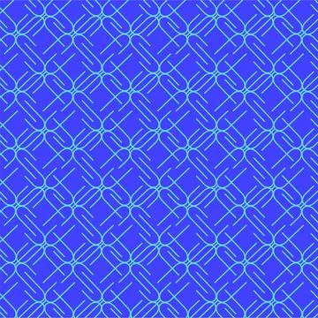 Overlapped curved blue lines on dark background pattern vector design Stock Illustration