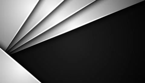 Overlapping background. Modern overlapping dimensional vector design. Stock Illustration