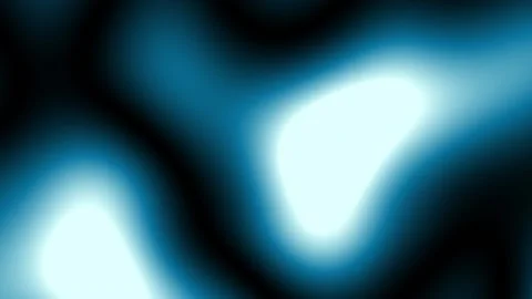 Overlapping blue and white luminous spots. Shimmering dark blue background Stock Footage 219661632