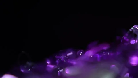 Overlapping bokeh lights, dazzling glare of light Stock Footage 315316060