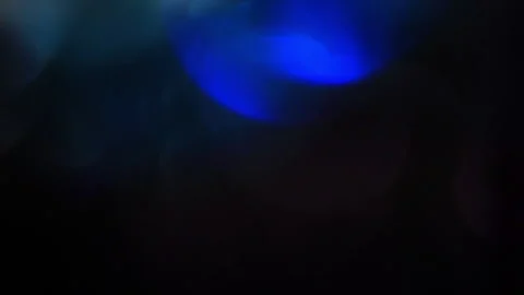 Overlapping bokehs glowing in the dark Vidéo 319966019