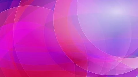 Overlapping Curved Waves with Smooth magenta Gradient Flow Backdrop. Ilustração Stock