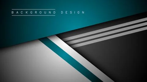 Overlapping dimensional background for modern website text and message design Stock Illustration