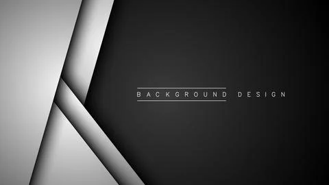 Overlapping dimensional background for modern website text and message design Stock Illustration