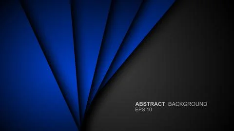 Overlapping dimensional background for modern website text and message design Stock Illustration