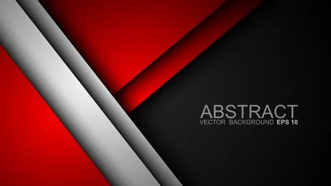 Overlapping dimensional background for modern website text and message design Stock Illustration