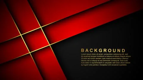 Overlapping dimensional background for modern website text and message design Stock Illustration