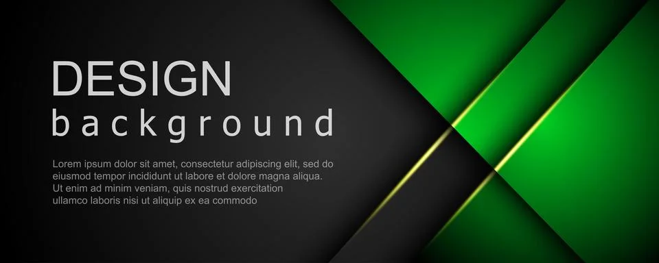 Overlapping dimensional background for modern website text and message design Stock Illustration