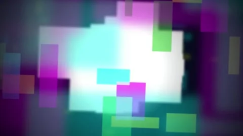 Overlapping geometric rectangles drifting seamless loop Stock Footage 344517961