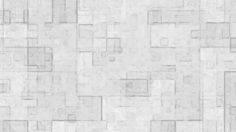 Overlapping gray squares form a textured abstract pattern Stock Illustration