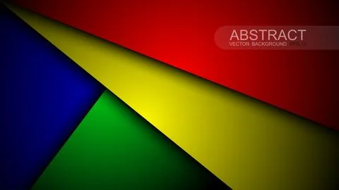 Overlapping layers for background design. vector illustration Stock Illustration