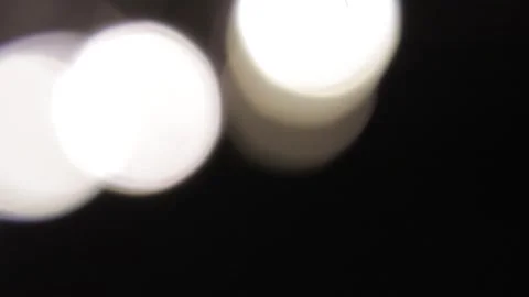 Overlapping lights, left lights, erratic movement Stockbeeldmateriaal 317486546