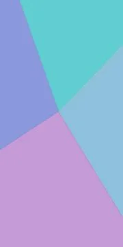 Overlapping pastel polygons create a calm, contemporary abstract backdrop w.. Illustrazione stock