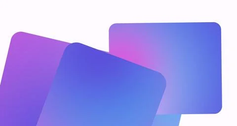 Overlapping rectangular cards in soft purple tones Stock Illustration