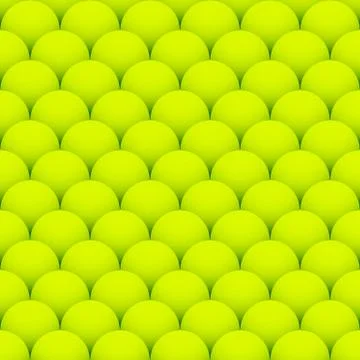 Overlapping shaded spheres, orbs. Repeatable background Illustrazione stock