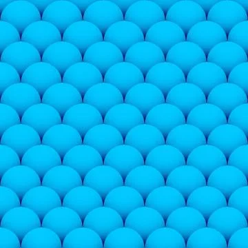 Overlapping shaded spheres, orbs. Repeatable background Stock Illustration