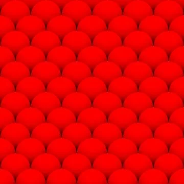 Overlapping shaded spheres, orbs. Repeatable background Stock Illustration