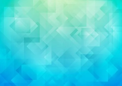 Overlapping square shapes on blue abstract background Stock Illustration