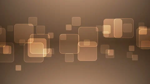 Overlapping Squares on Gray Orange Background. Stock Footage 58799255