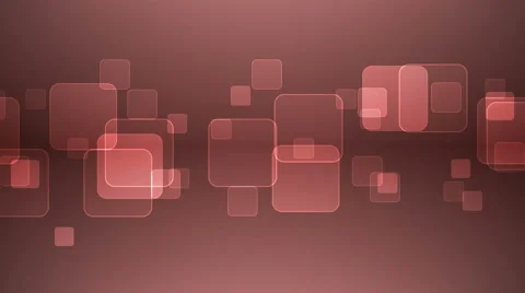Overlapping Squares on Red Background. Stock Footage 58799324
