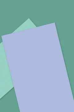 Overlapping tilted rectangles form a playful abstract arrangement in teal, .. Stock Illustration