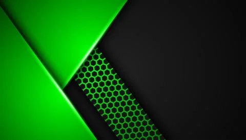 Overlapping vector background on space for text and message artwork design. Stock Illustration