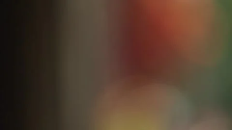 Overlapping Warm Bokeh Abstract Background with Soft Cinematic Glow Video stock 325476752