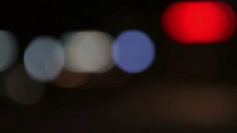 Overlay of bokeh, visual effects of bokeh and particles, glare of optical lenses Video stock 217376457