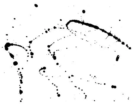 Overlay, elements of paint ink splatter.  Vector illustration Stock Illustration