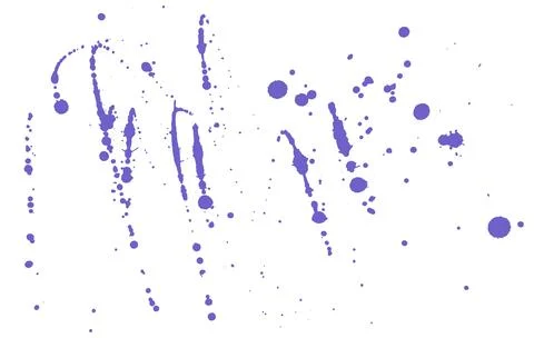 Overlay, elements of paint ink splatter.  Vector illustration Stock Illustration